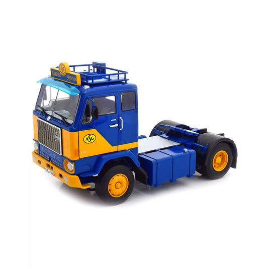 Road Kings Volvo F88 ASG 1965 Blue/Yellow 1:18