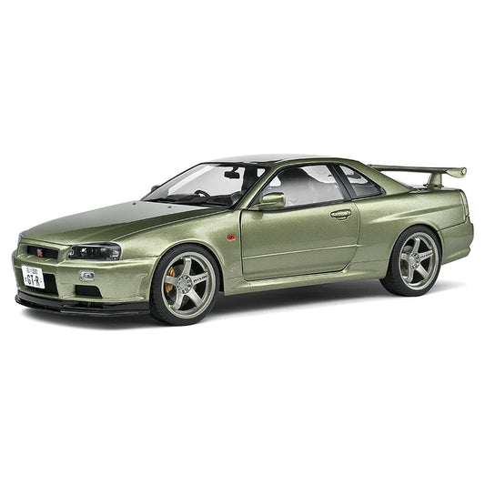 Solido 1:18 Nissan GT-R (R34) Green 1999