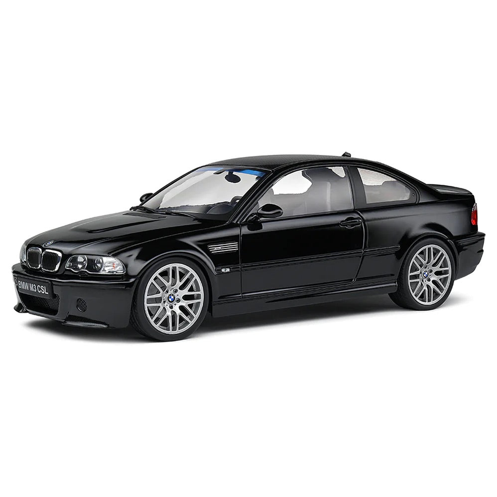 Solido 2003 BMW E46 CSL Black 1:18