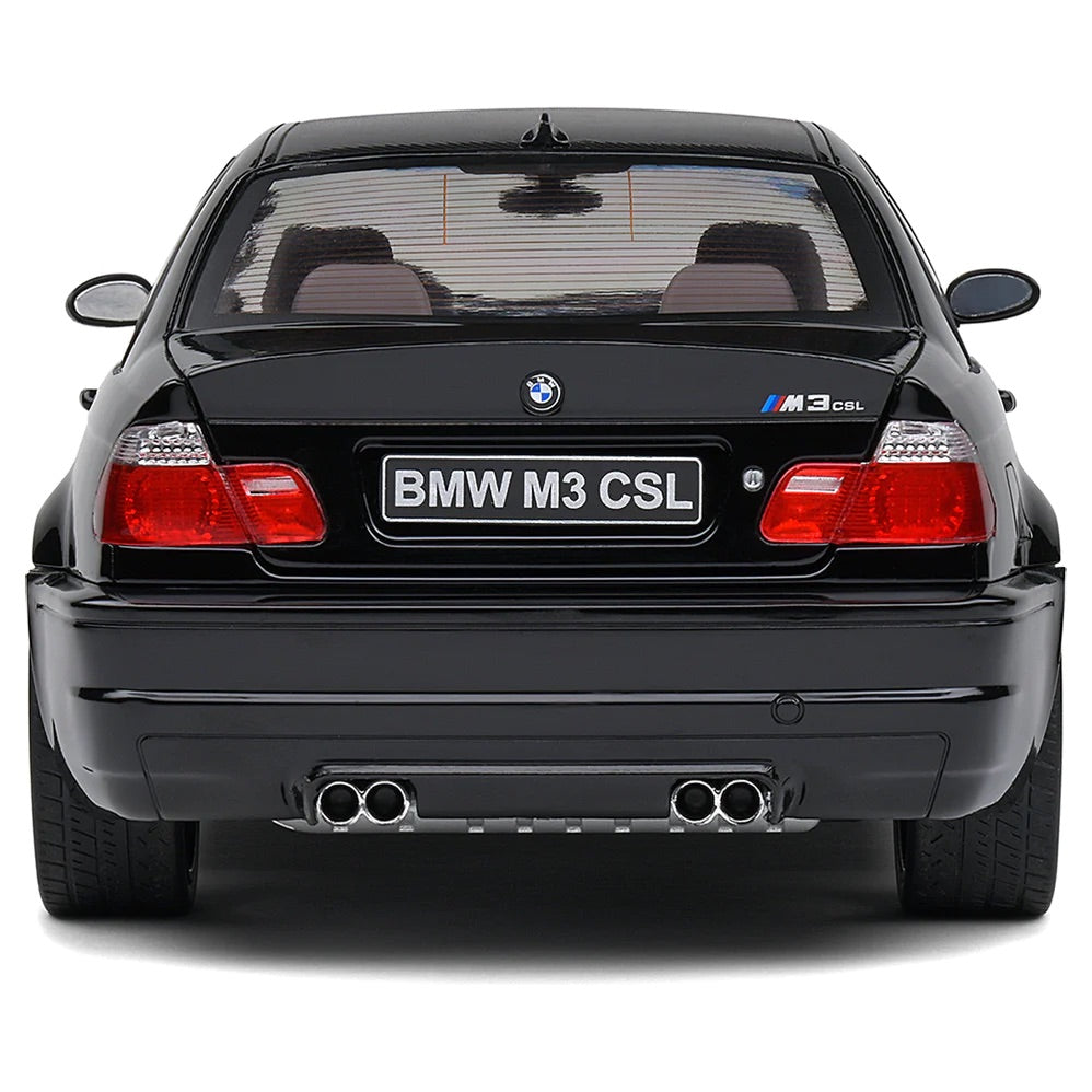Solido 2003 BMW E46 CSL Black 1:18