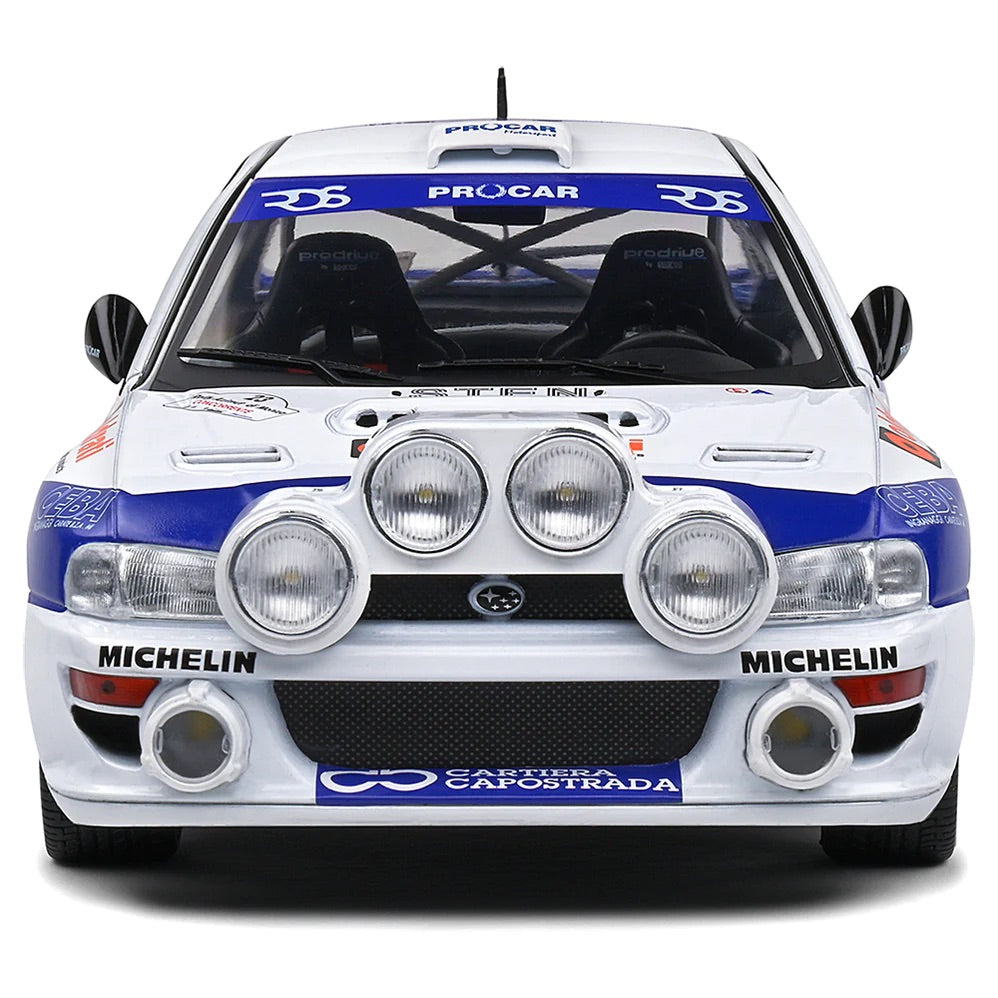 Solido 2000 Subaru Impreza S5 Wrc99 White Rally Azimut Di Monza 1:18