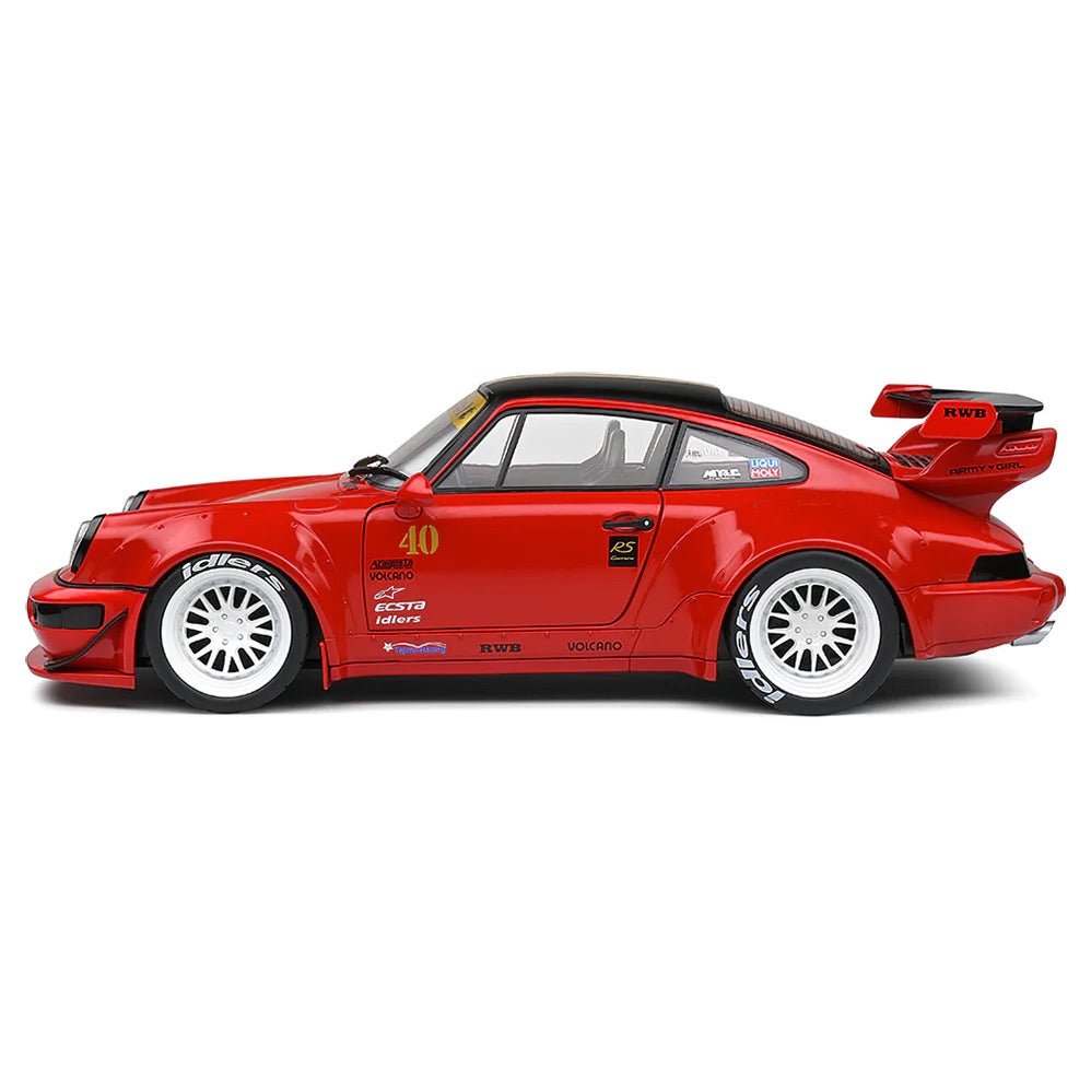 Solido Porsche 911 964 RWB Sakura Red 1:18