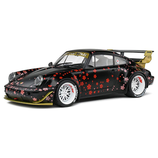 Solido 2021 Porsche RWB Bodykit Aoki Black 1:18