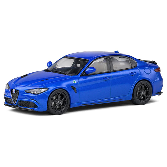 Solido 1:43 2019  Alfa Romeo Giula Quadrifoglio Blue
