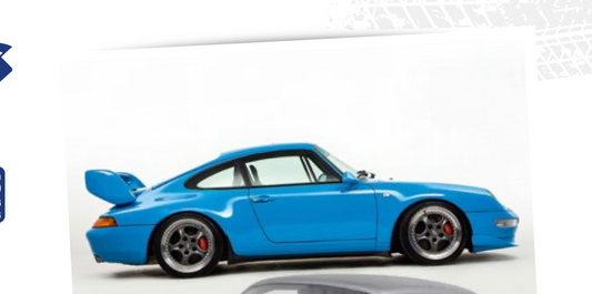 Solido 1997 Porsche 911 (993) Clubsport Riviera Blue 1:18