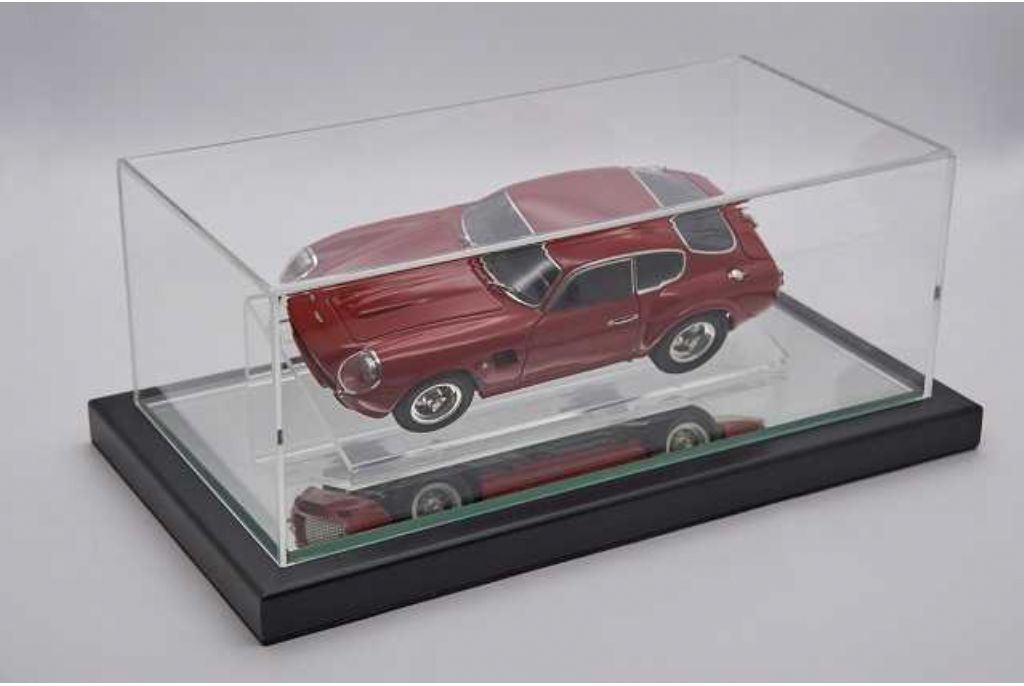 Atlantic Case Turin Acrylic Display Case with Metal Frame and Mirror Base 1:12