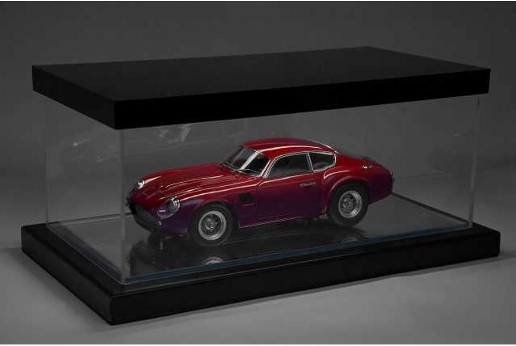 Atlantic Case Turin Acrylic Display Case with Metal Frame and Mirror Base 1:12
