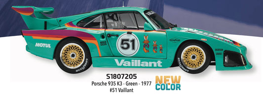 Solido 1977 Porsche 935 K3 #51 Vaillant Green 1:18