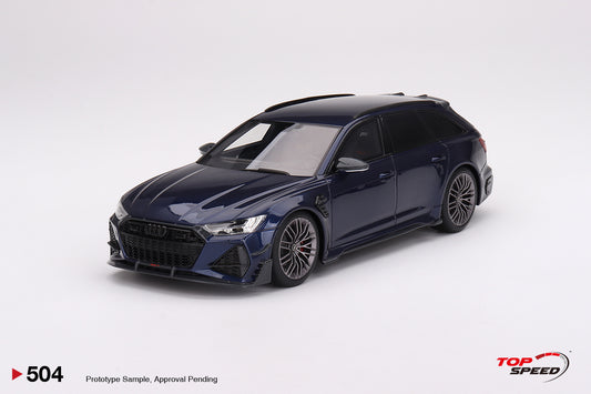 Topspeed 1:18 Audi ABT RS6-R Navarra Blue Metallic