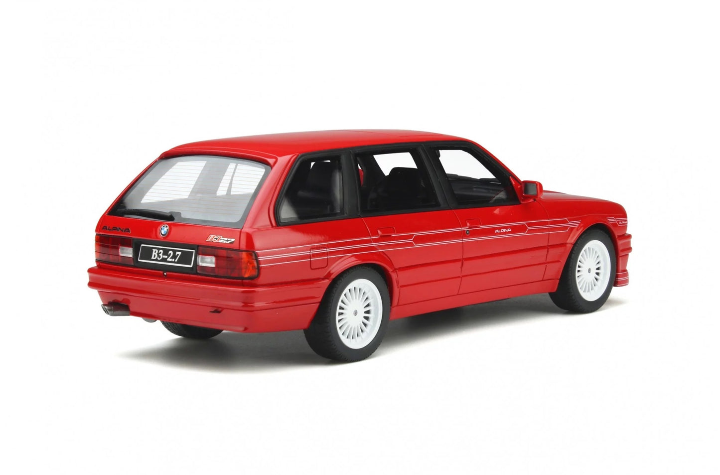 Otto 1990 BMW B3 E30 Touring 2.7 Avant (Wagon) Brilliant Red 1:18