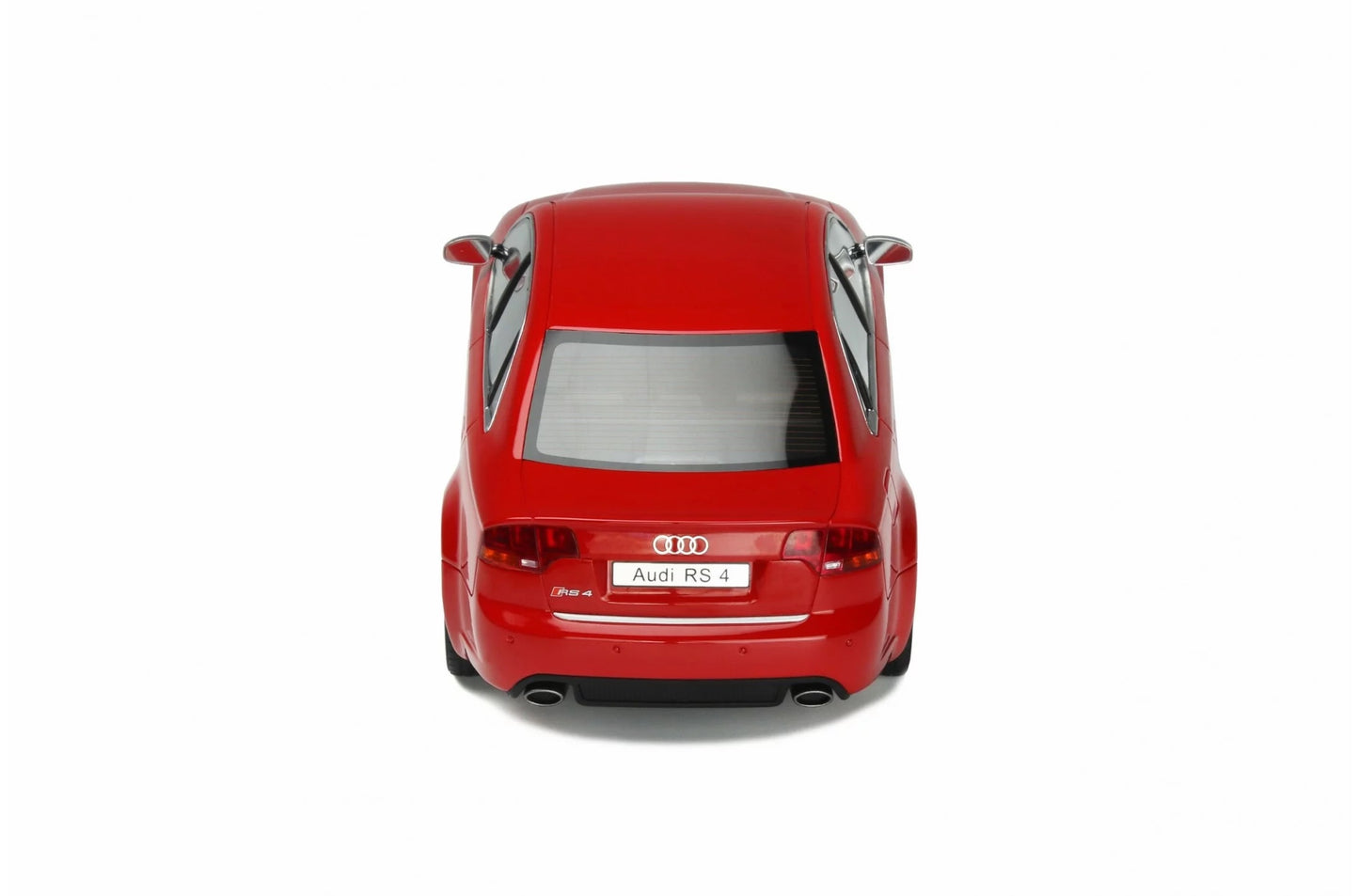 Otto 2005 Audi RS4 Sedan B7 4.2L V8 FSI Misano Red 1:18 LIMITED, Resin