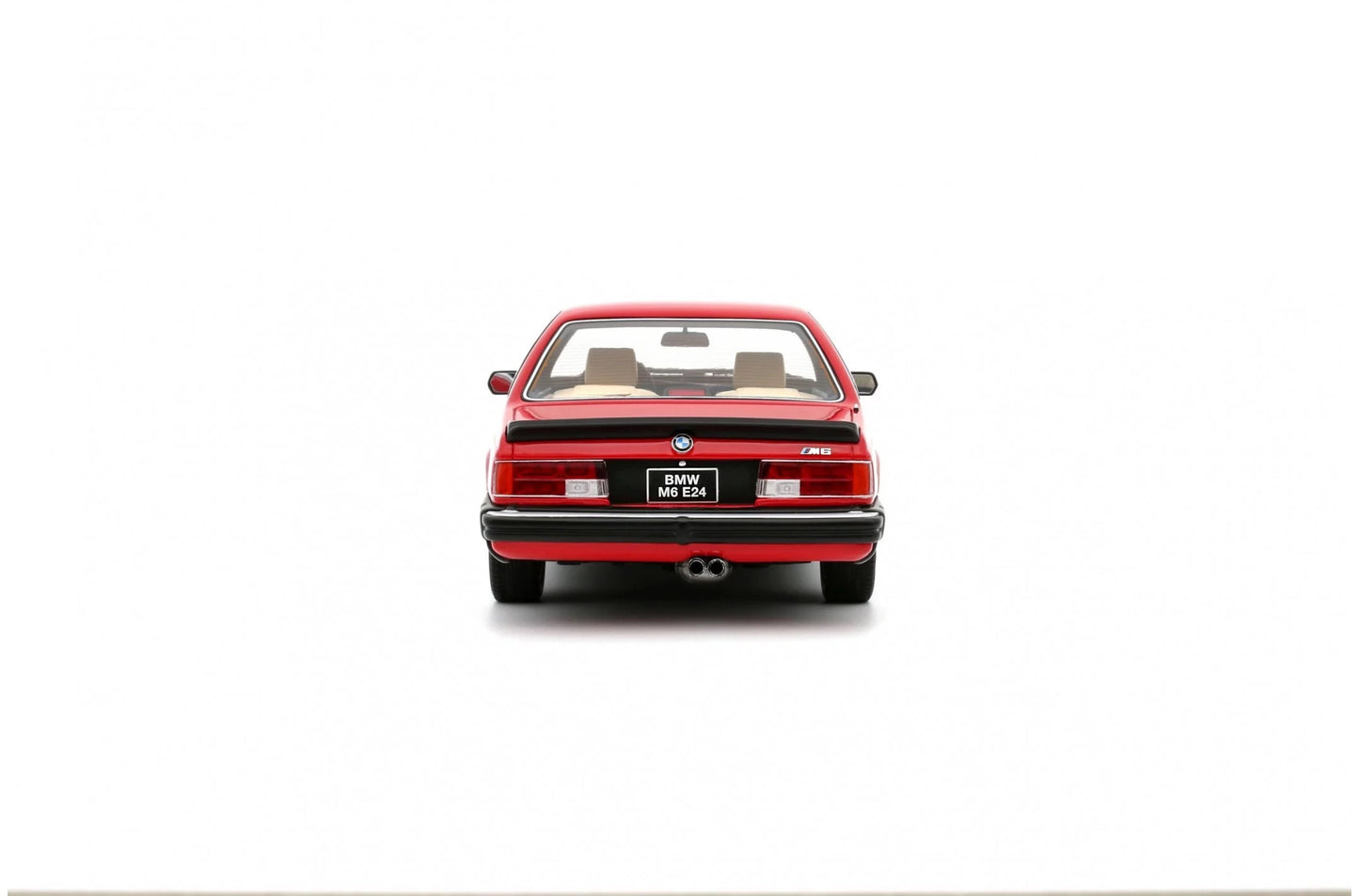 Otto 1986 BMW M6 (E24) Red 1:18 Resin