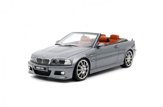 Otto 2004 BMW E46 M3 Cabriolet Grey Metallic 1:18 RESIN, SEALED, LIMITED