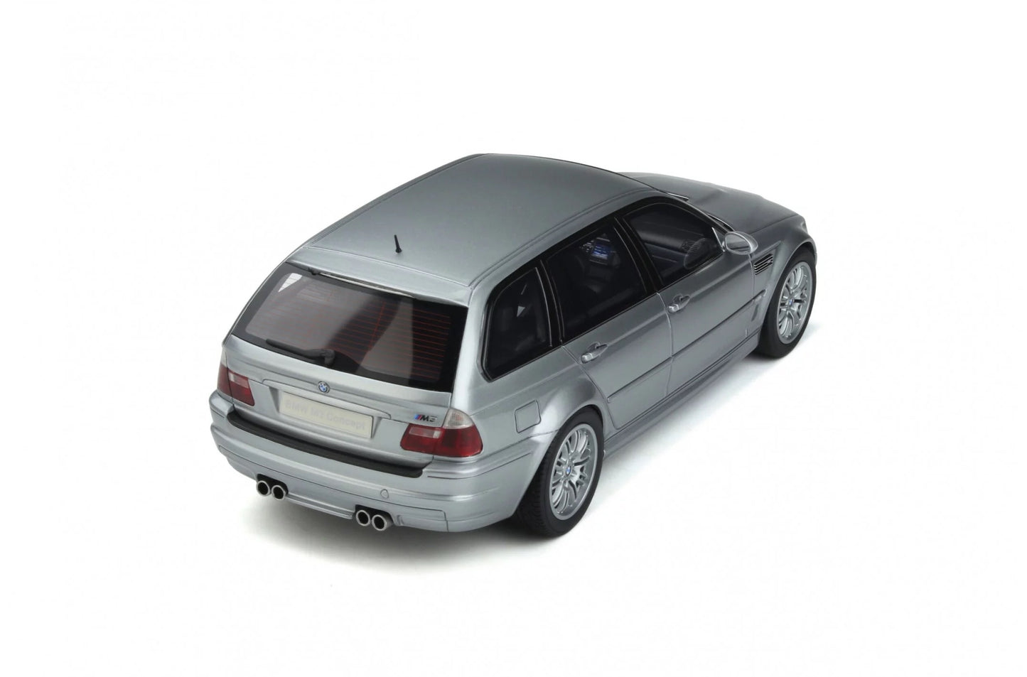 Otto 2000 BMW E46 M3 Touring Wagon Concept Silver Metallic 1:18 RESIN, SEALED, LIMITED (Copy)