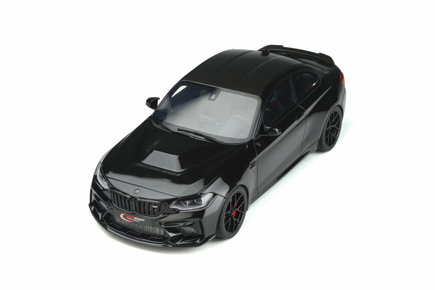 GT Spirit 2021 BMW M2 Competition (F22) Coupe by Lightweight Performance (LP) Black w/ Black Wheels 1:18 Resin