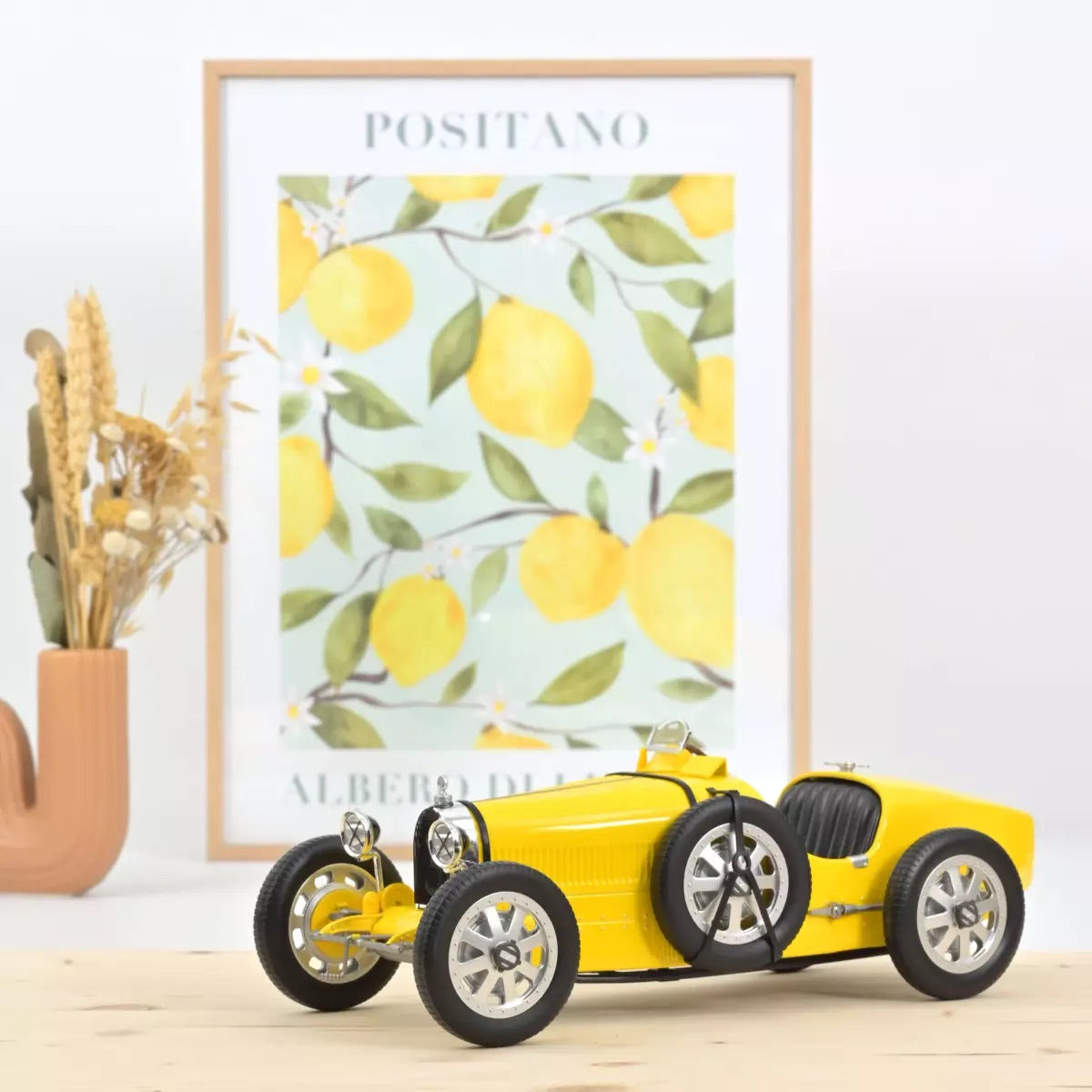Norev 1:12 Bugatti T35 1925 - Yellow (Only 300 Made!)