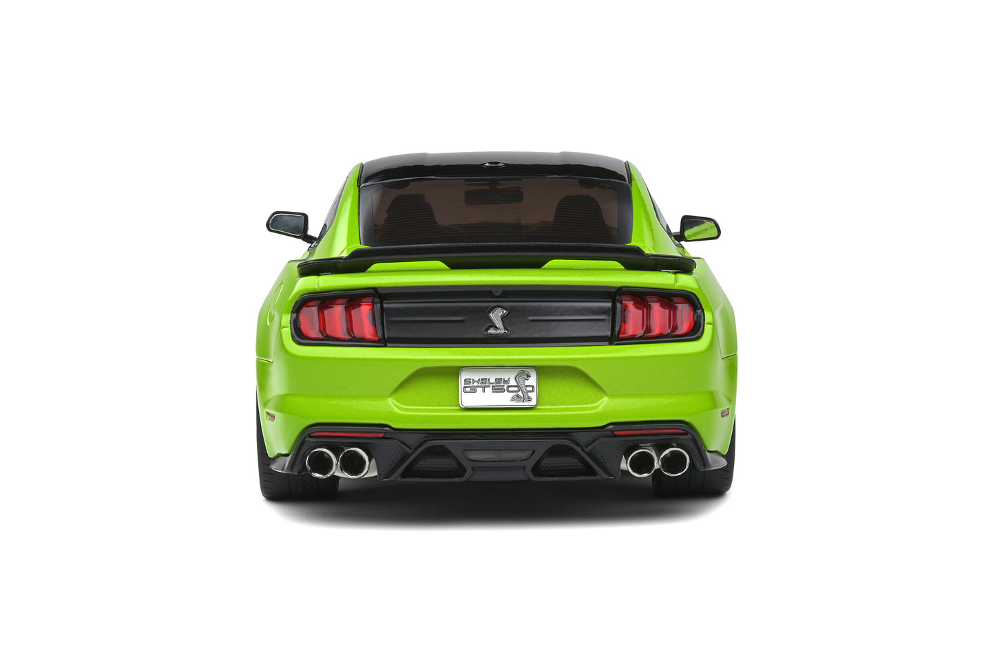 Solido 2020 Ford Shelby Mustang GT500 Grabber Lime Green w/ Black Roof 1:18