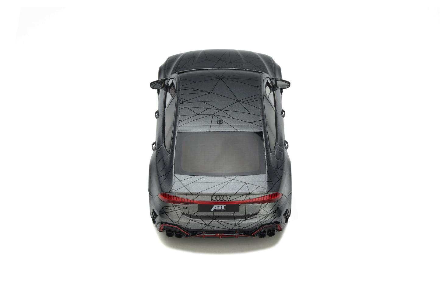 GT Spirit 2020 Audi RS7 R Sportback ABT C8 Daytona Grey Metallic 1:18 Resin