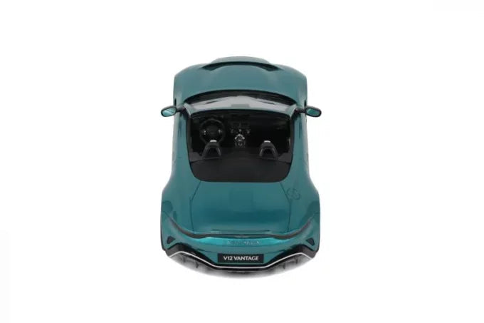 GT Spirit 2023 Aston Martin V12 Vantage Roadster Tayos Turquoise 1:18 Resin