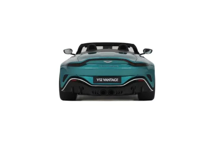 GT Spirit 2023 Aston Martin V12 Vantage Roadster Tayos Turquoise 1:18 Resin
