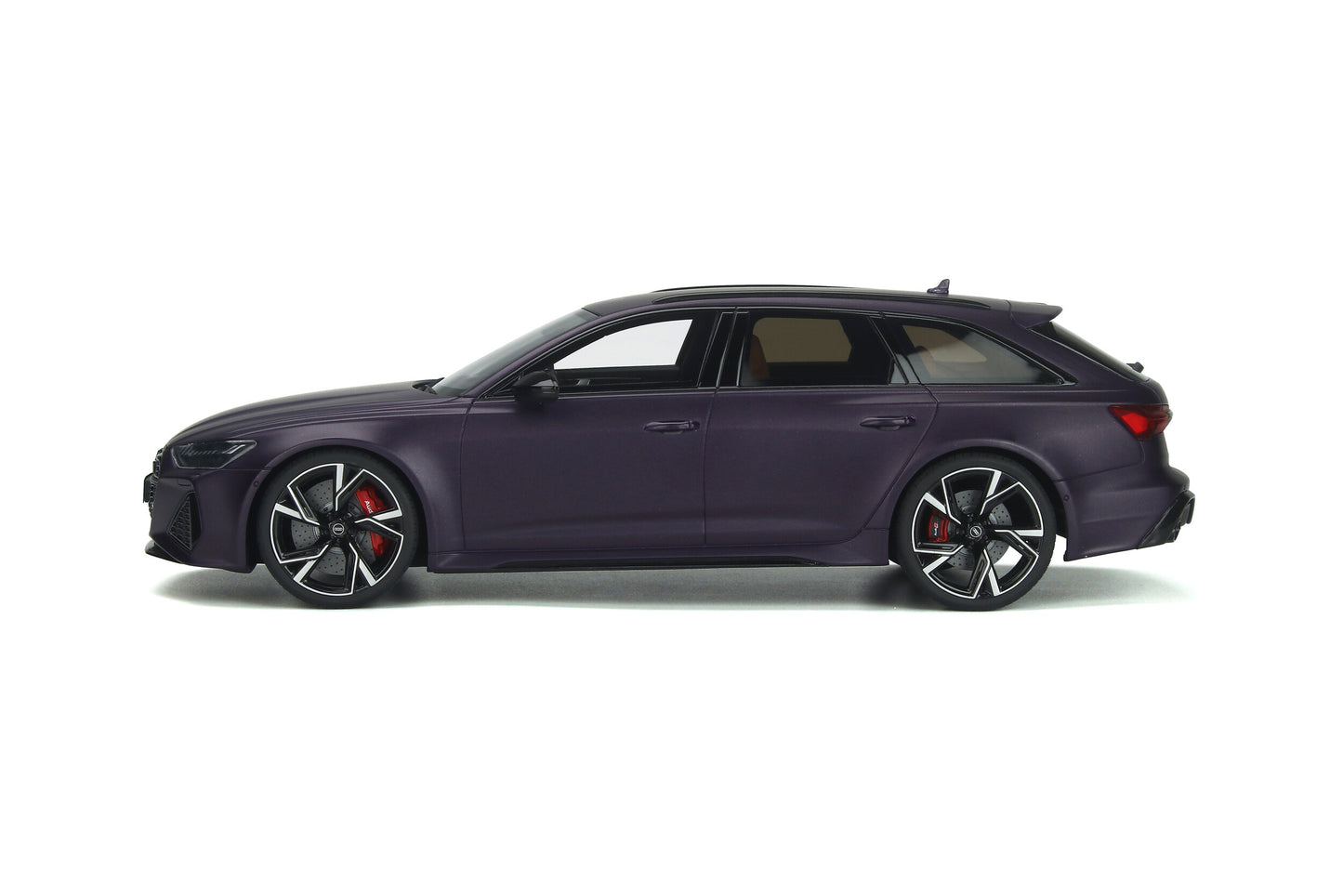 GT Spirit 2021 Audi RS6 Avant C8 Matte Merlin Purple 1:18 Resin, LIMITED