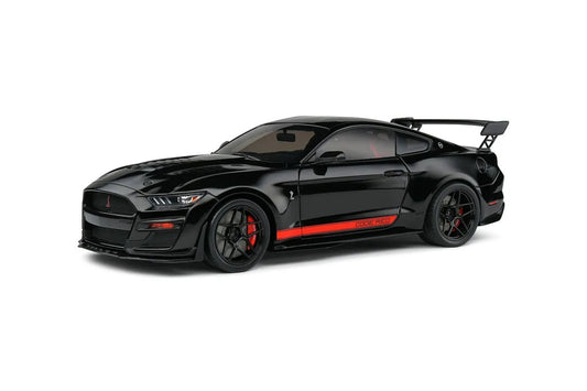 Solido 2022 Ford Shelby Mustang GT500 Black w/ Red 1:18