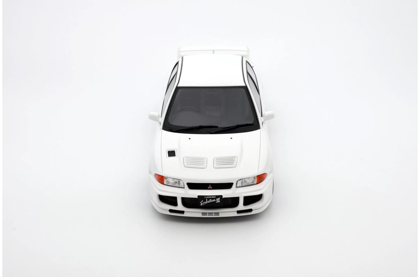 Otto 1995 Mitsubishi Lancer EVO III Hardtop White 1:18 RESIN, SEALED