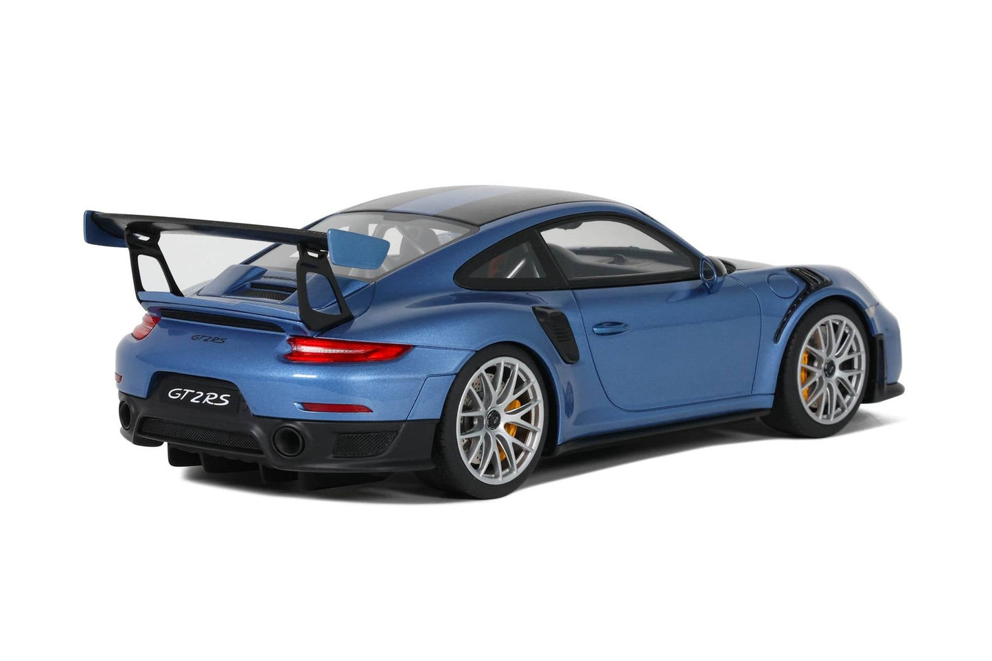 GT Spirit Porsche 911 991.2 GT2 RS Blue w/ Weissach Pkg and Houndstooth Interior 1:18 Resin