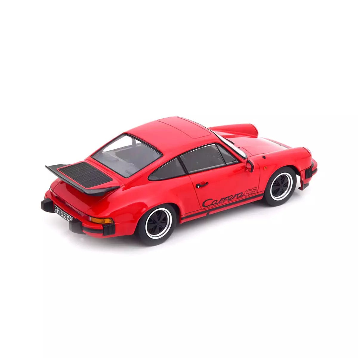 KK Scale Porsche 911 Carrera 3.2 Clubsport 1989 Red/Black 1:18