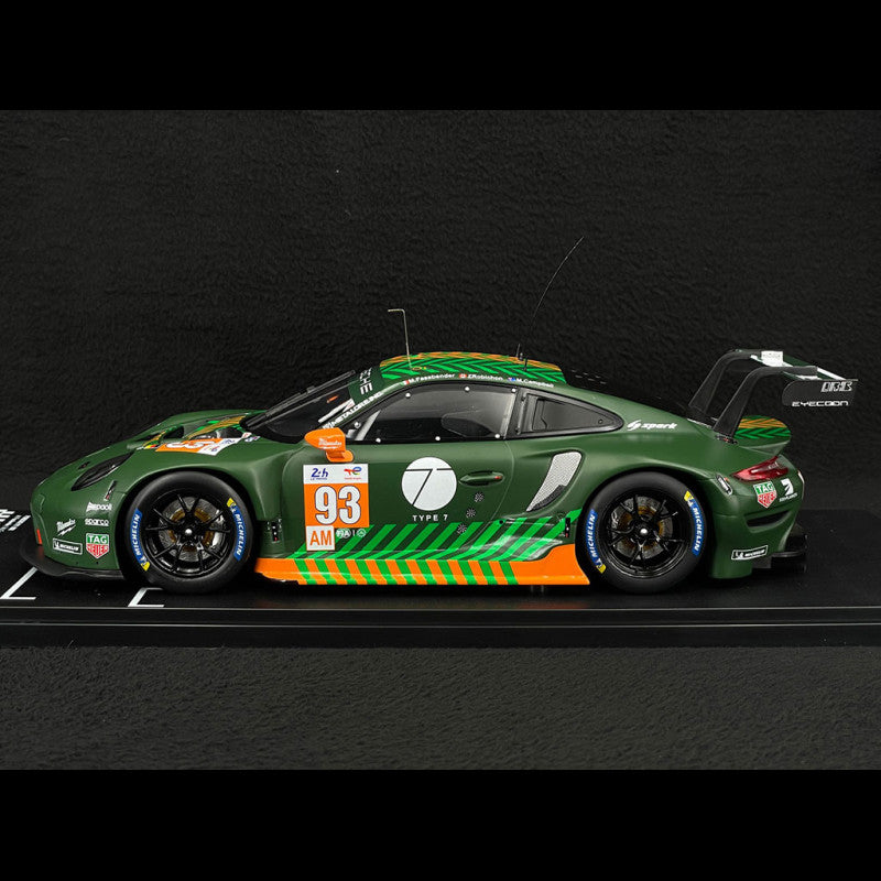 Ixo 2018 Porsche 911 991.2 GT3 RSR-19 No.93 Team Proton 24hr Le Mans Fassbender, Campbell, Robichon 2022 1:18