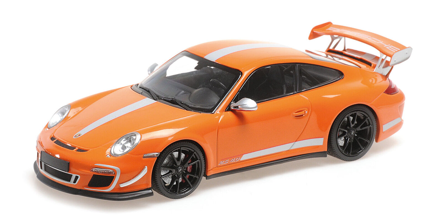Minichamps 2011 Porsche 911 997 GT3 RS Orange 1:18 SEALED