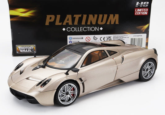 Motormax 2012 Pagani Huayra Gold Metallic 1:18