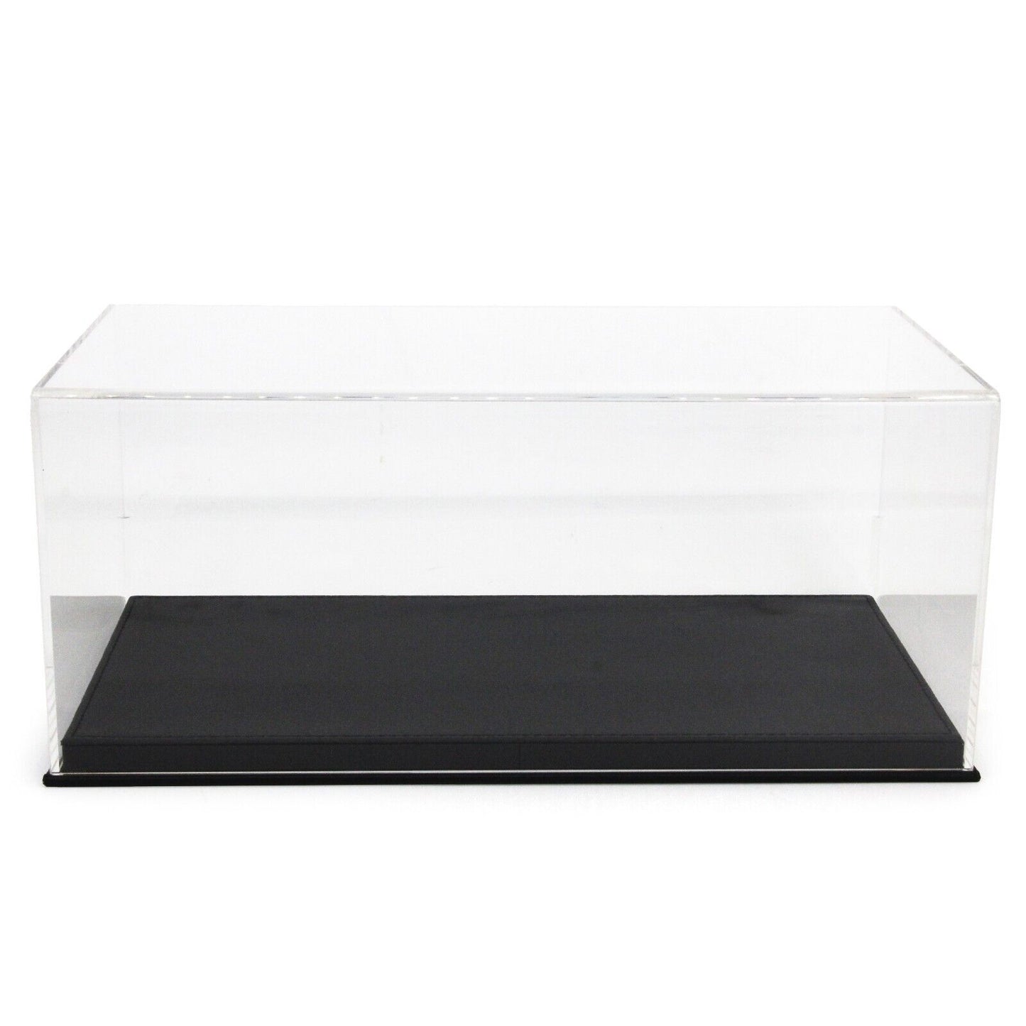 Luxbox Display Case with Black Leather (synthetic) Base 1:18