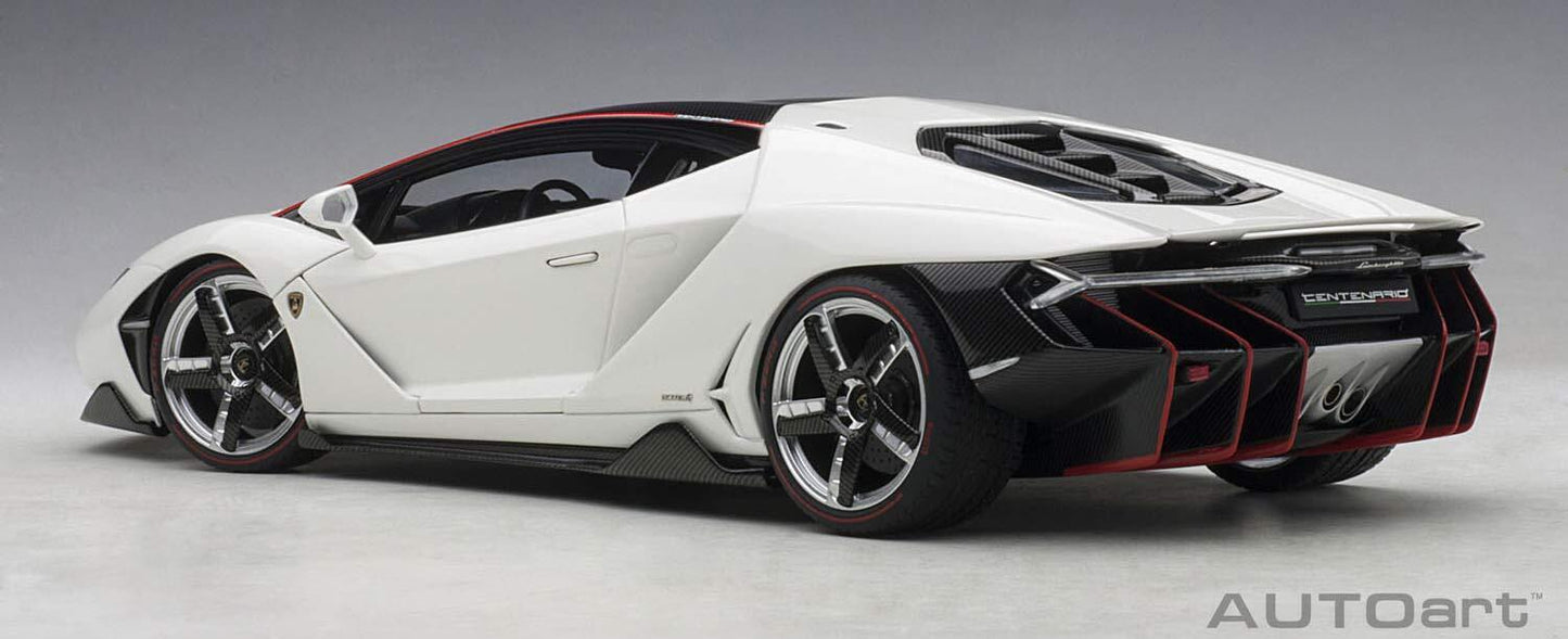 AUTOart Lamborghini Centenario Blanco Isis (Solid White) 1:18