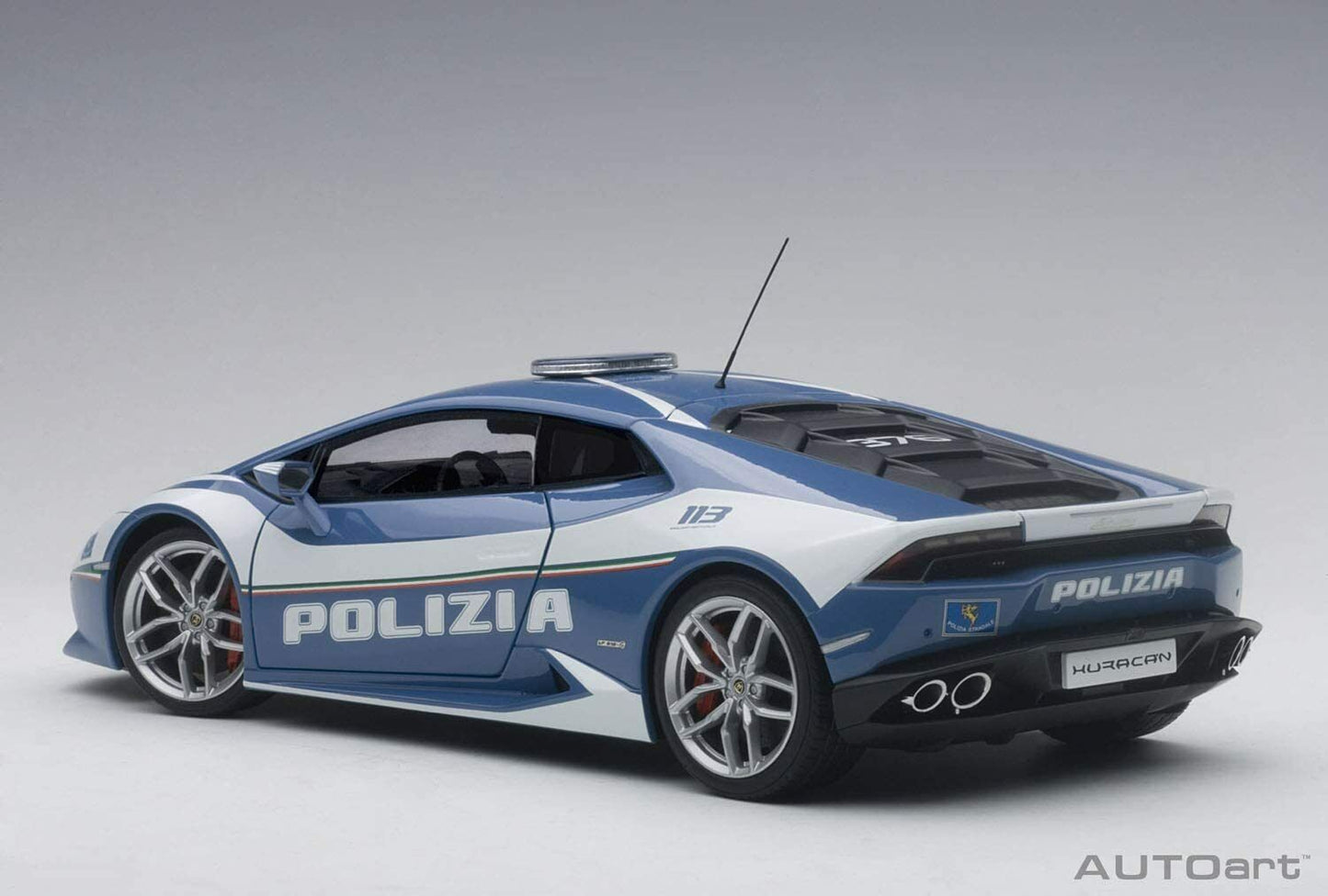 AUTOart 2014 Lamborghini Huracan LP610 Police Car Polizia Italiana 1:18