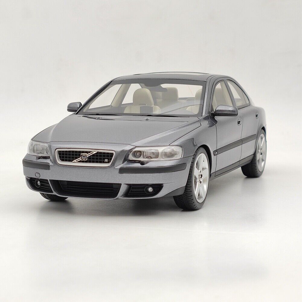 DNA Collectibles 2003 Volvo S60 R Sedan Grey Metallic 1:18