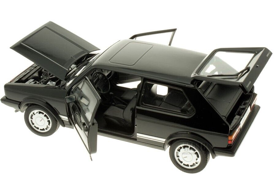 Welly 1983 VW Golf GTI MK1 Black Metallic 1:18