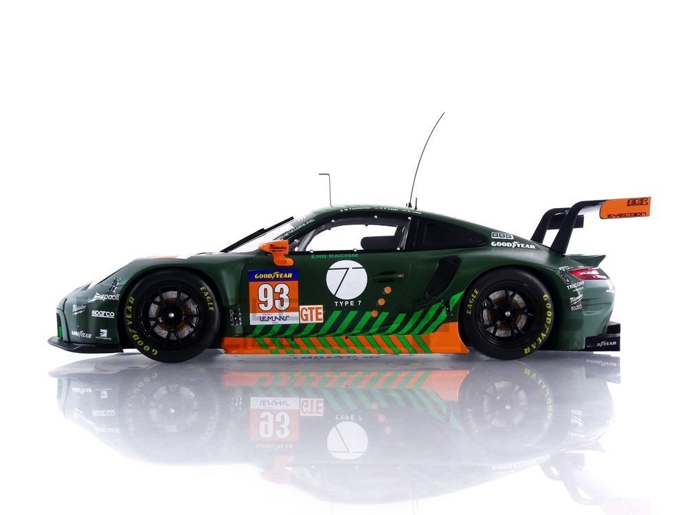 Ixo 2018 Porsche 911 991.2 GT3 RSR-19 No.93 Team Proton Competition Elms 2021 Fassbender, Lietz, Laser 1:18