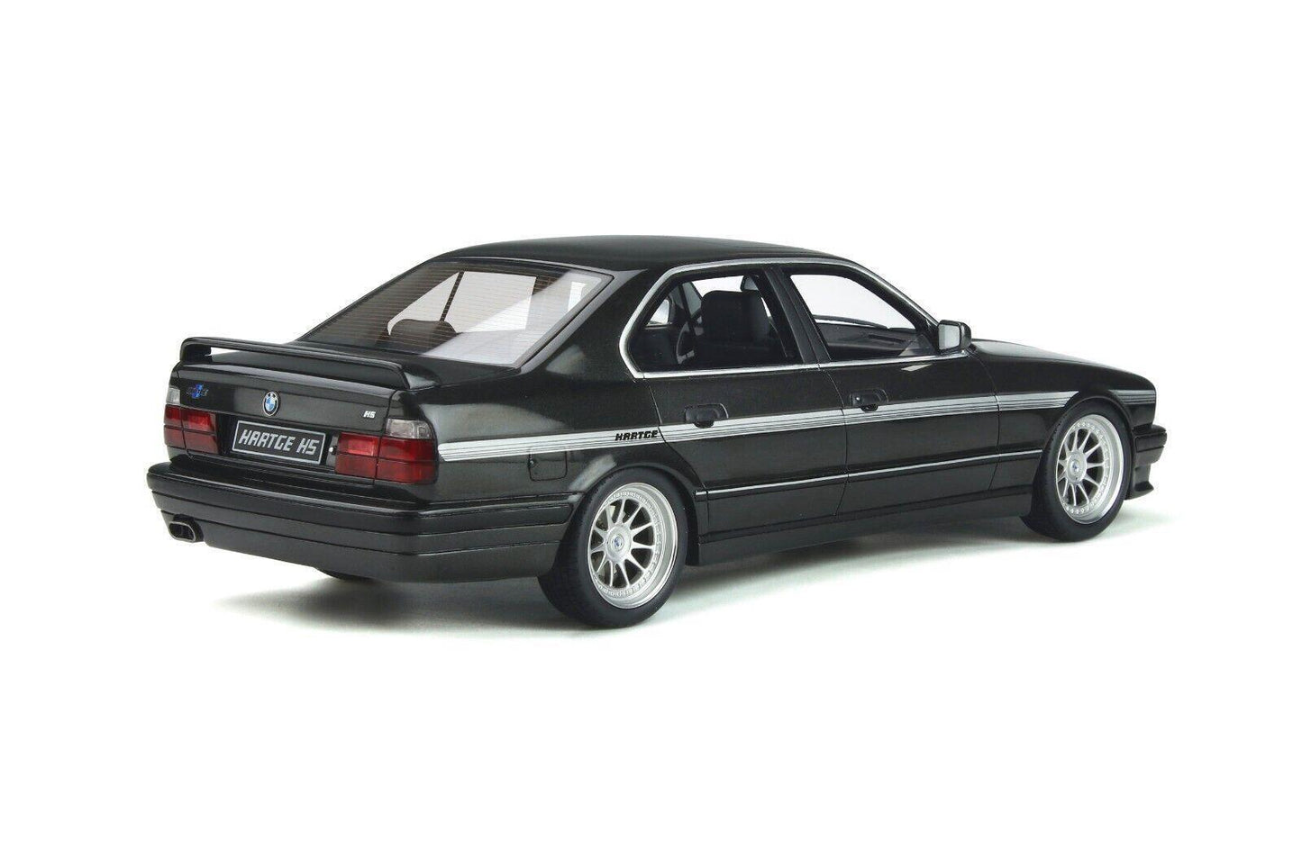Otto 1989 BMW M5 E34 Hartge H5 V12 Diamond Black Metallic 1:18