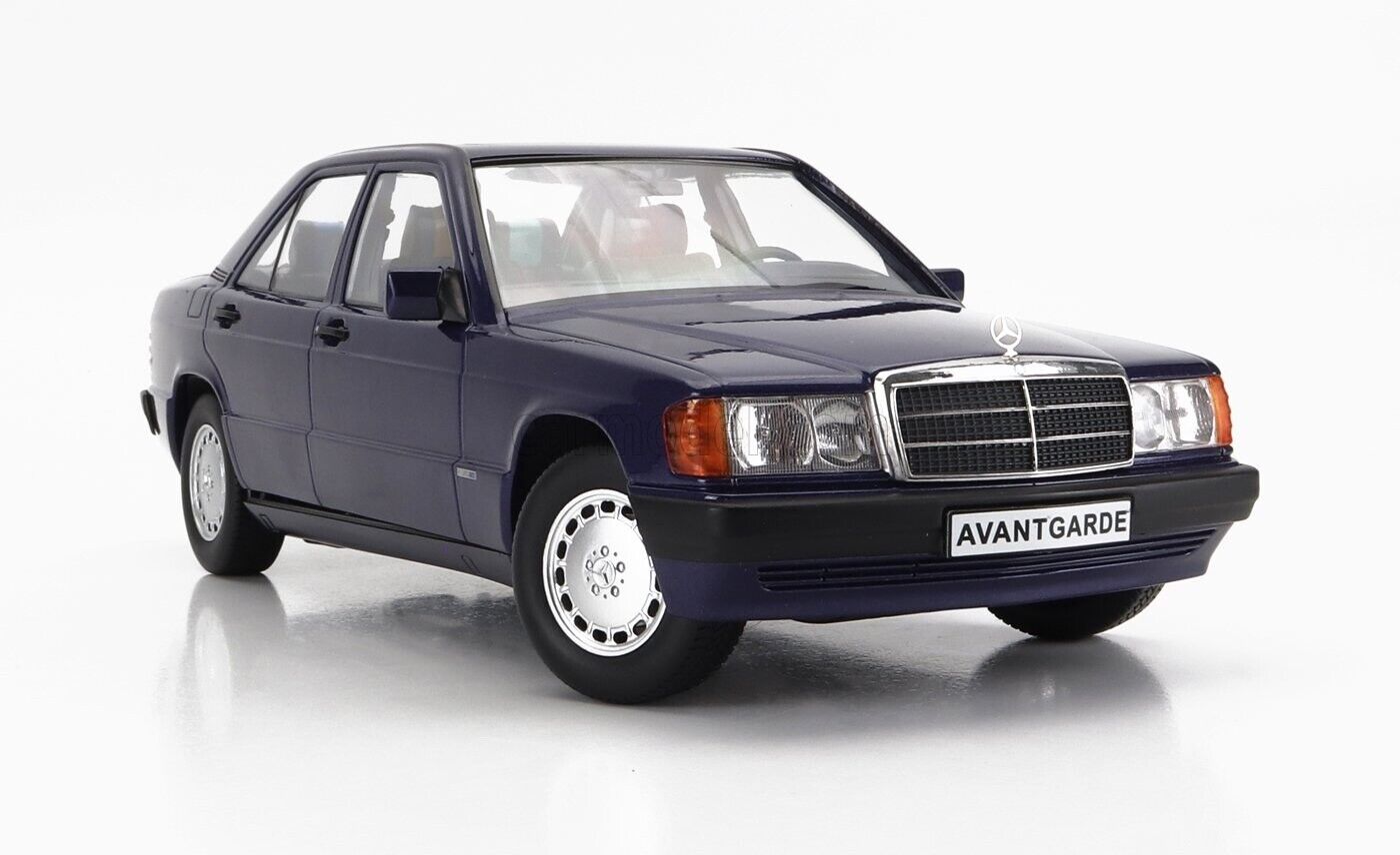 Triple 9 1993 Mercedes-Benz 190 E 2.3 Avantgarde (W201) Dark Blue 1:18