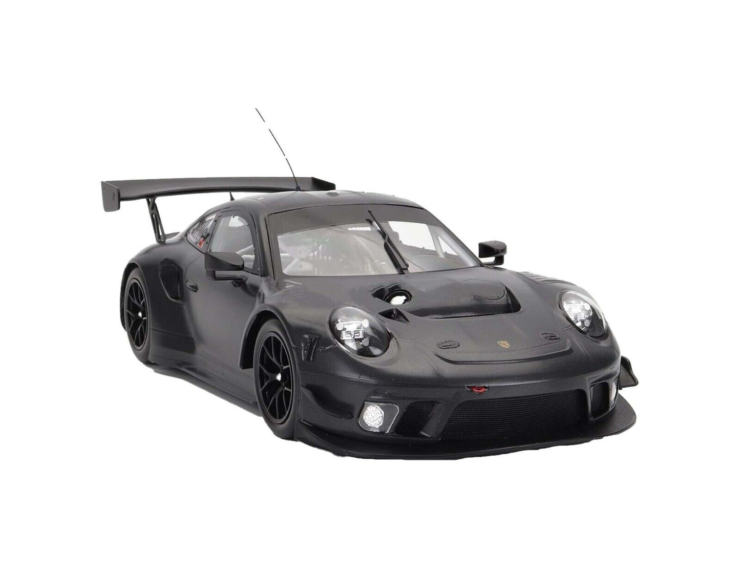 Ixo 2019 Porsche 911 991.2 GT3 R Plain Body Version Black 1:18