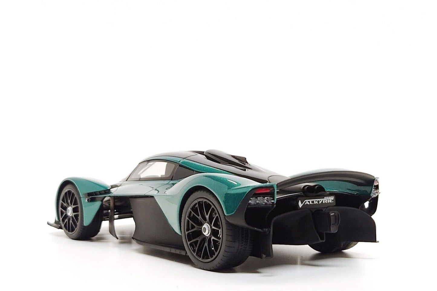GT Spirit 2021 Aston Martin Valkyrie Racing Green Metallic w/ Black Accents 1:18 Resin