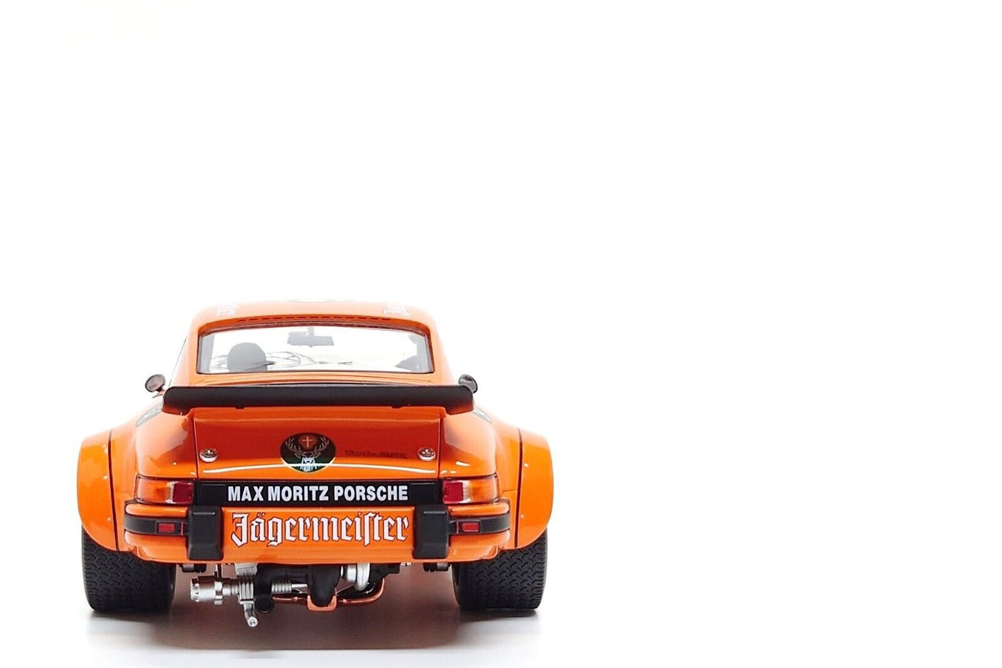 Schuco 1976 Porsche 911 934 RSR Jagermeister No 12 Eifelrennen DRM Orange 1:18