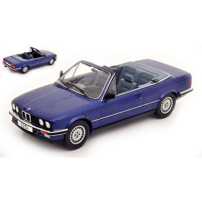 MCG 1989 BMW 325i (e30) Cabriolet Blue 1:18
