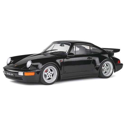 Solido 1993 Porsche 911 (964) Turbo 3.6 Black 1:18