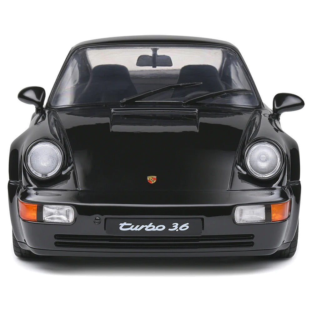 Solido 1993 Porsche 911 (964) Turbo 3.6 Black 1:18