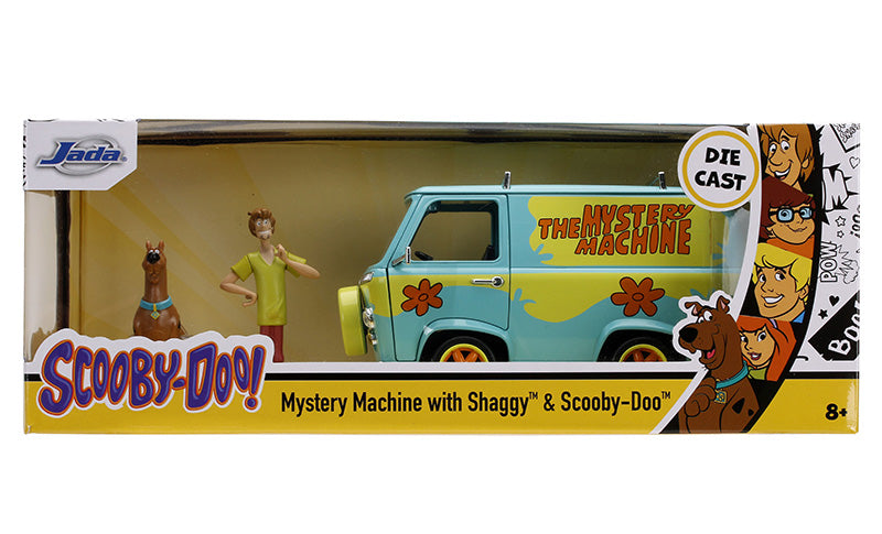 The Mystery Machine with Scooby Doo and Shaggy Figures 1:24