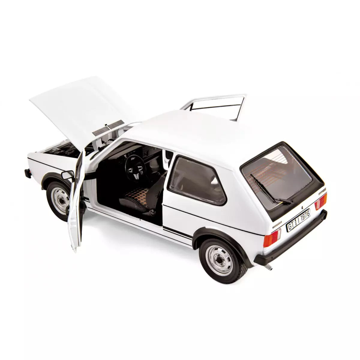 Norev 1976 Volkswagen Golf GTI MK I Alpine White 1:18